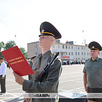 Военную присягу приняли
