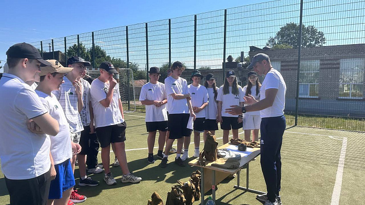 Военно-спортивная игра «В одном строю»