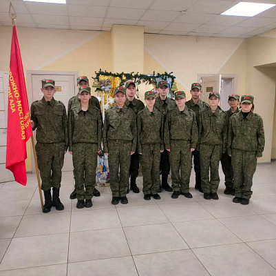 Воспитанники военно-патриотического клуба приняли участие в районном этапе смотра-конкурса «Растим патриотов»