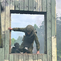На полигоне Лосвидо прошло комплексное занятие с военнослужащими батальона нового пополнения