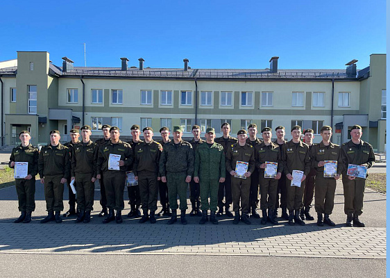 Ритуал чествования военнослужащих срочной военной службы в 1146 зрп