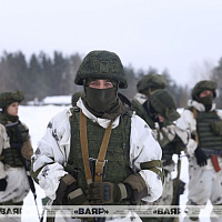 Проверка боевой готовности одного из батальонов 120 омбр