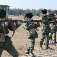 Суворовцы побывали на полигоне Чепелево