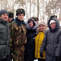 Вчерашние мальчишки стали защитниками Родины