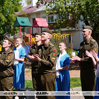 Поздравили ветерана Великой Отечественной войны полковника в отставке Ивана Назаренко