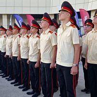 Торжественная церемония открытия военно-патриотической смены «Историческая память поколений»