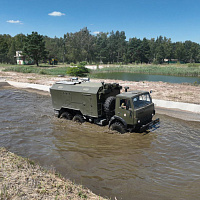 Военнослужащие из числа нового пополнения совершили 50-километровый марш