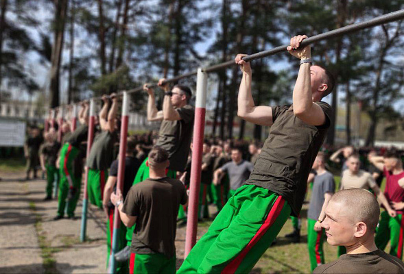 Военно-спортивные соревнования прошли в ЦТехО 72 ОУЦ