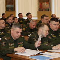 Под руководством командующего войсками СЗОК состоялся военный совет