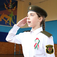 На базе 65-й автомобильной бригады прошёл городской этап военно-патриотической игры «Зарничка»