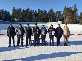 Военкоматы Минщины определили лучших в лыжных гонках