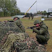 Тактико-специальное учение 36-й дорожно-мостовой бригады 