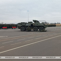 Новую технику получили военнослужащие 38 одшбр