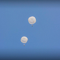 Военнослужащие 38 одшбр выполнили учебно-тренировочные прыжки с парашютом  