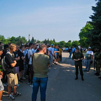 Минская военная комендатура принимает гостей