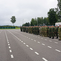 Под Витебском стартовали испытания на право ношения нагрудного знака «Доблесть и мастерство»