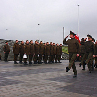 Продолжаются торжественные церемонии увольнения в запас военнослужащих срочной военной службы
