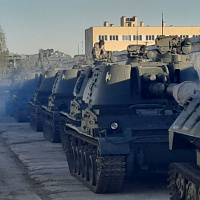 Артиллеристы убыли на полевой выход