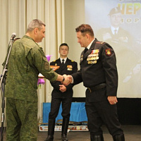 «Чёрные береты» выступили для гвардейцев