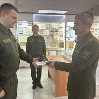 Торжественное мероприятие, посвящённое выпуску военных фельдшеров