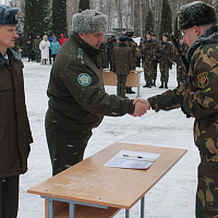 Зенитчики присягнули на верность Родине
