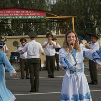 Проходит отборочный тур конкурса по исполнению плац-концерта среди военных оркестров