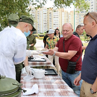 Праздничные мероприятия в столичном парке Победы