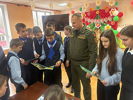 Военнослужащие 36 дмостбр провели профориентационную работу