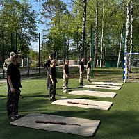 В Военной академии Республики Беларусь стартовал районный этап военно-патриотической игры «Орлёнок»