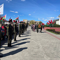 Военнослужащие 127 брс приняли участие в торжественном мероприятии 