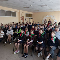 Занятие с учащимися 12 средней школы г.Борисова