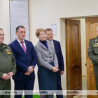 В Могилёве на базе Белорусско-Российского университета открыли военную кафедру