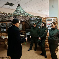 В рамках военно-патриотической работы