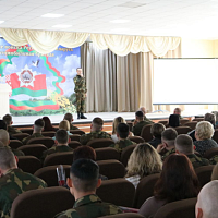 Торжественное утро в 36-й дорожно-мостовой и 65-й автомобильной бригадах 