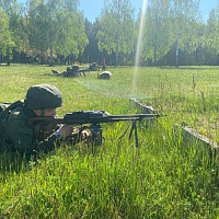 Занятие с гвардейцами