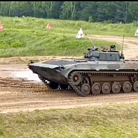 Практическая часть государственного экзамена с курсантами общевойскового факультета Военной академии