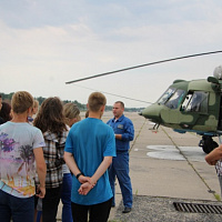 В гостях у авиаторов