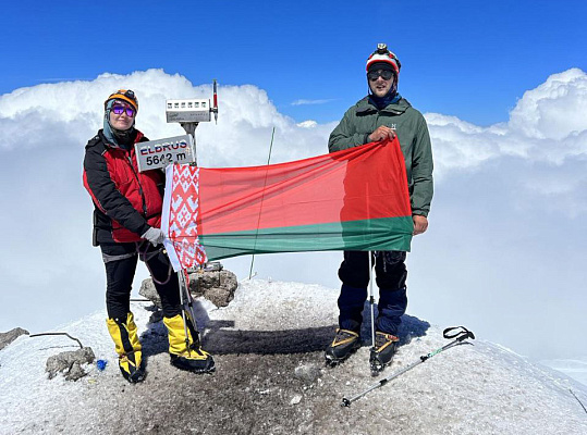 Белорусские артиллеристы покорили Эльбрус