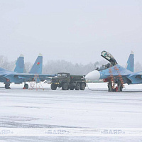 Командирские полёты на аэродроме 61-й истребительной авиабазы