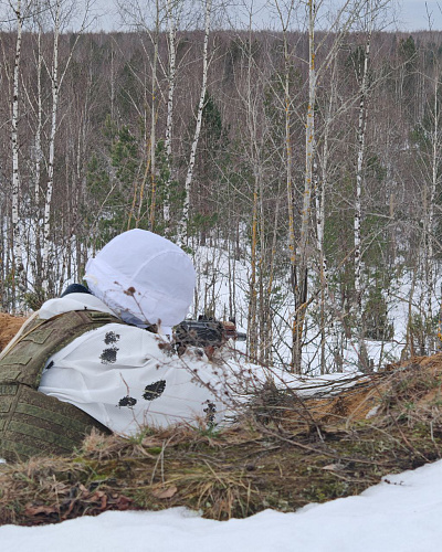 Занятия по тактической подготовке с военнослужащими 377 зрп