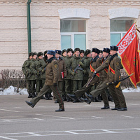 Гвардейцы произнесли слова клятвы на верность Родине