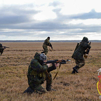 Гвардейцы – в тактическом десанте 