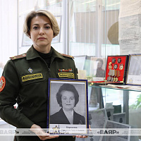 Тематическая выставка, посвященная 80-летию Победы в Великой Отечественной войне, проходит в ДМВС