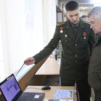 Выставка научно-технического творчества курсантов прошла в Военной академии