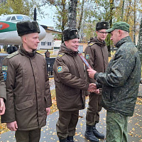 В Вооружённых Силах продолжаются проводы в запас военнослужащих срочной службы 