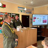 Военнослужащие 7-го инженерного полка приняли участие в торжественном мероприятии, посвященном Дню знаний