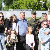 Зенитчики приняли Военную присягу