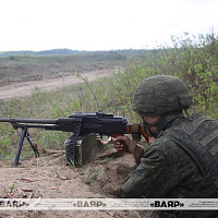 Этап батальонного тактического учения с боевой стрельбой с одним из механизированных подразделений 6 омбр