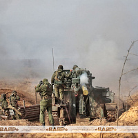 На полигоне Осиповичский проходит лагерный сбор с артиллерийскими и ракетными подразделениями СЗОК