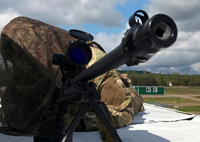 В Амурское общевойсковое объединение ВВО поступили первые снайперские винтовки СВ-98 последней модификации